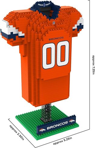 FOCO Denver Broncos NFL 3D BRXLZ Jersey Puzzle in Saudi Arabia