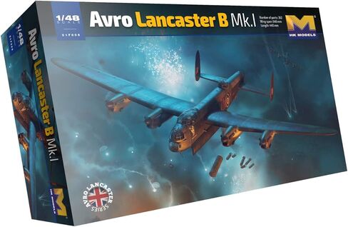 موديلات HK 1/48 أفرو لانكستر B Mk.I Bomber in Saudi Arabia