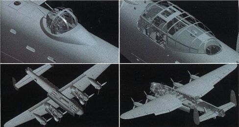 موديلات HK 1/48 أفرو لانكستر B Mk.I Bomber in Saudi Arabia