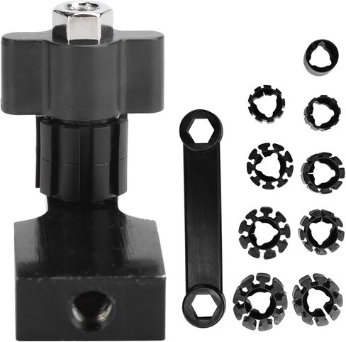 Brrnoo Ring Fixture Clamp Holders, Jewelry Ring Fixed Setting Polishing Engraving Tool Kit(Black) in Saudi Arabia