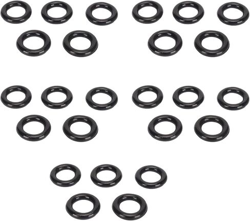 25pcs Bobbin Winder Rubber Tire Rings, Flexible Elastic Replacement Rings for Sewing Machines, with Easy Installation, for Industrial Use in Saudi Arabia