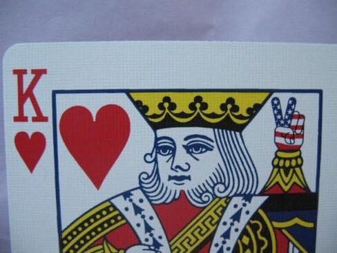 Bicycle Red, White and Blue Series 1 Map USA Design Playing Cards in Saudi Arabia
