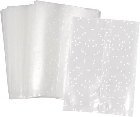 100 قطعة من أكياس الغلق الحراري الشفافة مقاس 3-1/2 × 4-1/2 لتغليف الأوريو المغطاة بالشوكولاتة، وأكياس البسكويت الشفافة مع الختم، وحقيبة حلوى صغيرة للماكارون، والبراونيز، والحلوى، والدونات in Kuwait