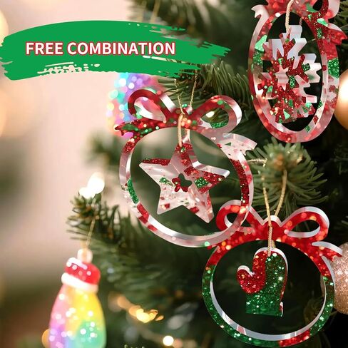 4 قطع من قوالب راتنج السيليكون، 19 تجاويف كبيرة من قوالب الإيبوكسي للحرف اليدوية والمجوهرات وسلسلة المفاتيح، قوالب سيليكون قابلة لإعادة الاستخدام لزينة العطلات وعيد الهالوين وعيد الميلاد وصناعة الهدايا المنزلية اليومية in Kuwait