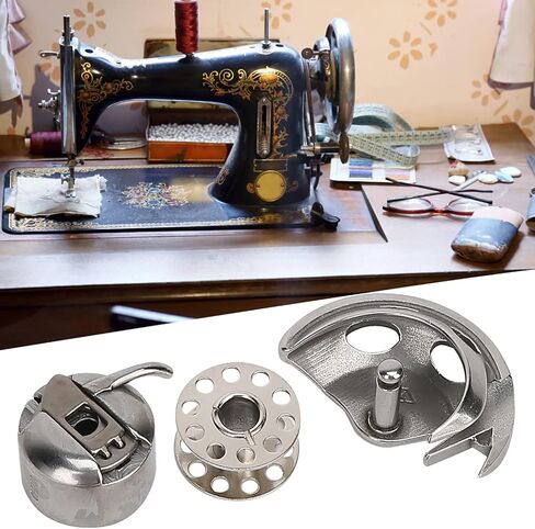 Bobbins + Bobbin Case + Hook for Old Style Household Sewing Machine in Saudi Arabia