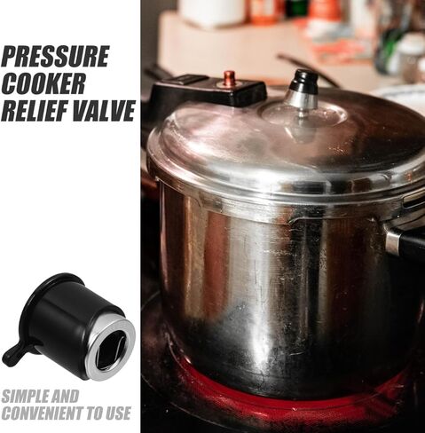 صمام تخفيف الضغط العالمي لطباخ الضغط من الفولاذ المقاوم للصدأ، أغطية مضادة للحجب، جزء بديل سهل التنظيف in Kuwait