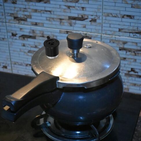 صمام تخفيف الضغط العالمي لطباخ الضغط من الفولاذ المقاوم للصدأ، أغطية مضادة للحجب، جزء بديل سهل التنظيف in Kuwait