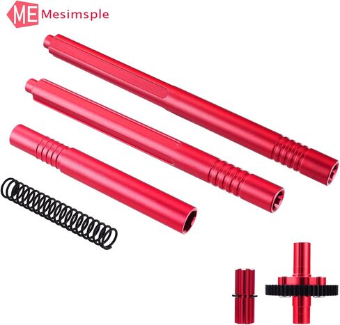 الصلب 58t النعال مخلب حفز والعتاد ومجموعة عمود محرك مركزي لـ Arrma 1/10 Senton Granite Bigrock Vorteks 3s Kraton Outcast 4s 1/8 Typhon 3s 550 Mega Series ترقيات الجزء الأحمر in Saudi Arabia