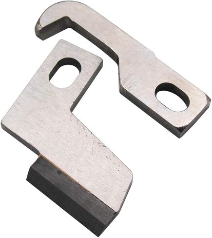 ckpsms Brand -1 Set #11441+11442 Upper and Lower Knife Compatible with Viking 300,340,340D,341,341D White Serger 206,208,216,228,503,504,523,534,534D,734,734D,734DW in Saudi Arabia