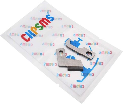 ckpsms Brand -1 Set #11441+11442 Upper and Lower Knife Compatible with Viking 300,340,340D,341,341D White Serger 206,208,216,228,503,504,523,534,534D,734,734D,734DW in Saudi Arabia