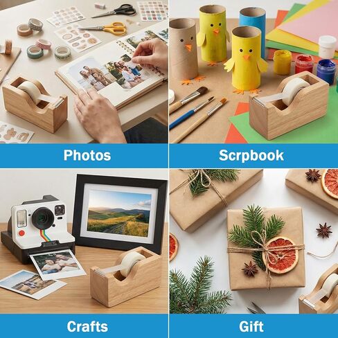 20 Pcs Double Sided Tape Roller, 3 Colors Permanent Adhesive Craft Tape Glue Runner for Scrapbooking, Photo, Gift Wrapping, 0.3IN x 26FT in Kuwait