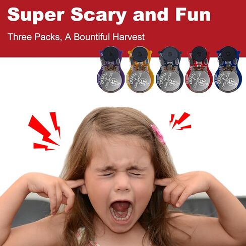 Mixed 6 Pack Hidden Annoying Beep Office Prank Devices,Small Prank Chirp Noise Maker Including Different Sounds in Saudi Arabia