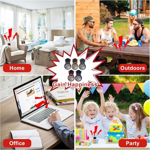 Mixed 6 Pack Hidden Annoying Beep Office Prank Devices,Small Prank Chirp Noise Maker Including Different Sounds in Saudi Arabia