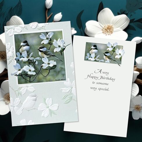 مجموعة بطاقات عيد ميلاد فاخرة من Pumpernickel Press Sweet Songbirds - مجموعة من 30 بطاقة in Kuwait