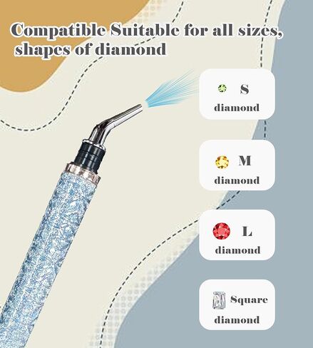 CFSMQW Diamond Painting Accessories Pen, Diamond Art Pen Kits for Adults, Vacuum Diamond Painting Pen Kits - Epainter, Diamond Art Accessories Tools (Blue) in Saudi Arabia