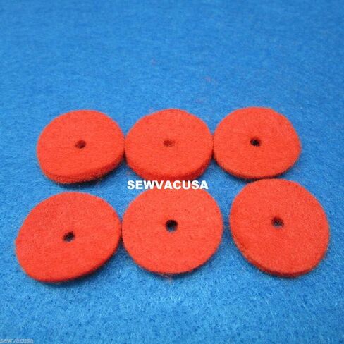 Sewing Machines Parts Compatible with Singer Featherweight 221, 222, Spool Pin FELTS # 8879 (6) in Saudi Arabia