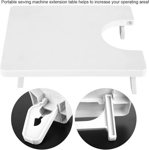 Sewing Machine Extension Table,ABS Desktop Sewing Machine Extension Table Board Household Sewing Craft Accessories for Mini Sewing Machine (10x8x2.75inch) in Saudi Arabia