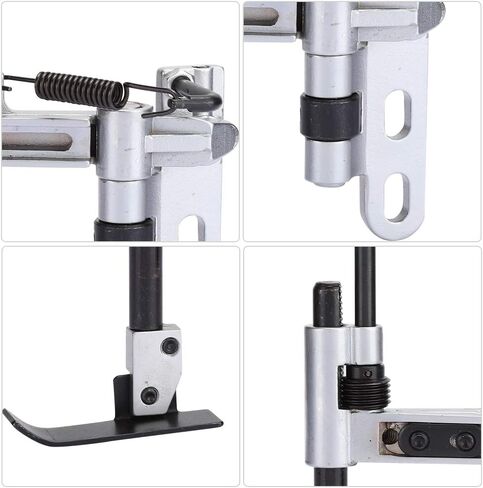 MUNEFE Suspended Edge Guide, Metal Suspended Edge and Roller Guide, Sewing Machine Seam Guide Parts for Sewing Leather or Heavy Fabrics in Saudi Arabia