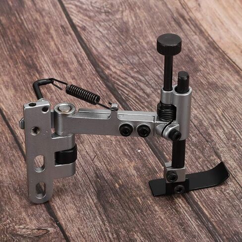 MUNEFE Suspended Edge Guide, Metal Suspended Edge and Roller Guide, Sewing Machine Seam Guide Parts for Sewing Leather or Heavy Fabrics in Saudi Arabia
