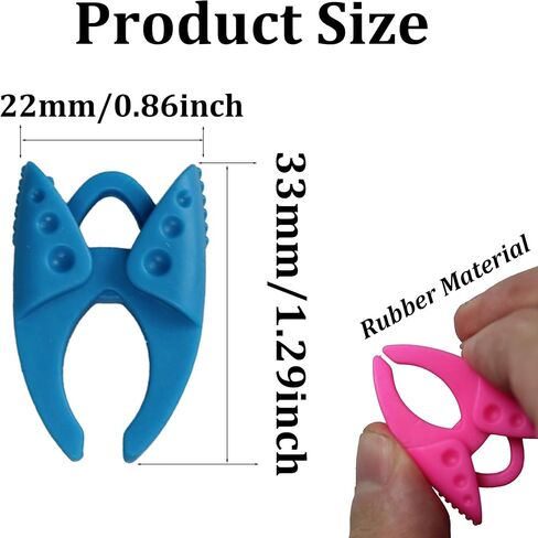 pson 20PCS Bobbin Holder Organizers, Rubber Bobbin Clamps Holders, Thread Keeping Bobbin Clamps for Sewing, Accessory organizing(4 Colors) in Saudi Arabia