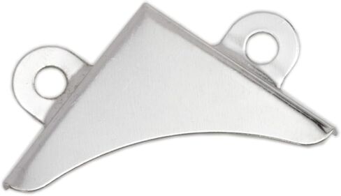 دعامات زاوية لإطار الصورة 30.3 × 5.5 مم، دعامات إطار زاوية، دعامات تثبيت زاوية الصورة، أدوات تركيب مرآة، فضية مع براغي 24 قطعة in Kuwait