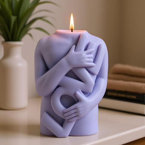 Body & Human Candle Silicone Molds for Candle Making - Resin Clay Craft & Home Decor in Saudi Arabia