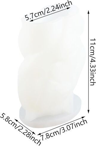 Body & Human Candle Silicone Molds for Candle Making - Resin Clay Craft & Home Decor in Saudi Arabia