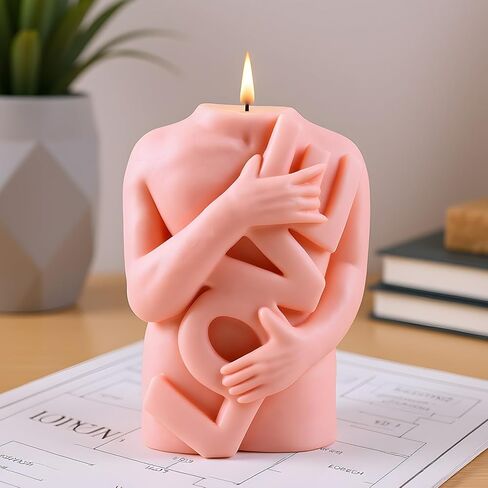 Body & Human Candle Silicone Molds for Candle Making - Resin Clay Craft & Home Decor in Saudi Arabia