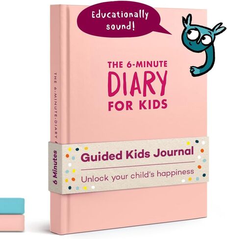 6-Minute® Kids Diary – Kids Journal 6–12 to Develop a Happy Self, Mindfulness and Positive Habits – Gratitude Journal for Girls & Boys in Kuwait