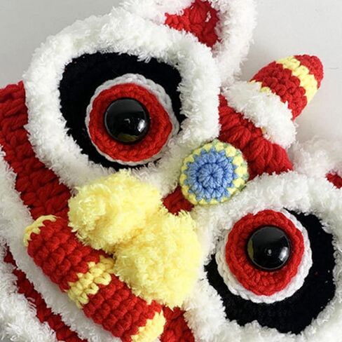 New Year Hat Chinese Style Headdress with Pom Spring Holiday Costume Supplies for Chinese New Year Favors Gifts, kid red in Saudi Arabia