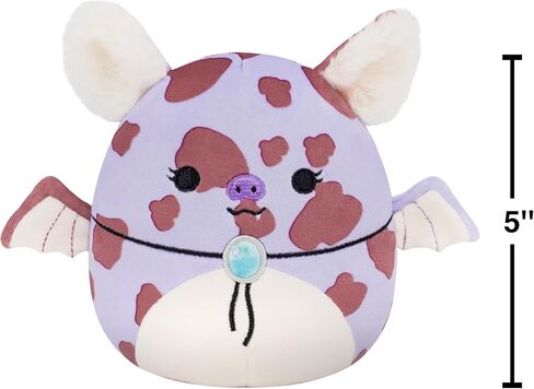 Squishmallows Original Jolene The Lavender Spotted Cowgirl Fruit Bat Multisize Combo Pack – Official Jazwares Plush (Amazon Exclusive) in Saudi Arabia
