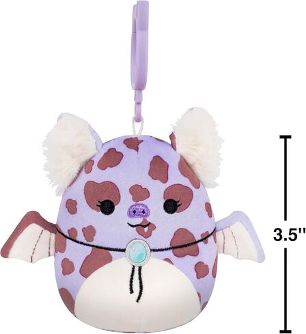Squishmallows Original Jolene The Lavender Spotted Cowgirl Fruit Bat Multisize Combo Pack – Official Jazwares Plush (Amazon Exclusive) in Saudi Arabia