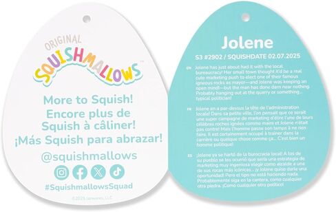Squishmallows Original Jolene The Lavender Spotted Cowgirl Fruit Bat Multisize Combo Pack – Official Jazwares Plush (Amazon Exclusive) in Saudi Arabia