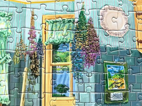 300 Piece Puzzles for Adults Large Piece - Funny Puzzle for Kids Seniors - Licensed by Joseph Burgess - Dog Gone Good Cupcakes - White Elephant Gift Exchange - Gag Gifts in Saudi Arabia