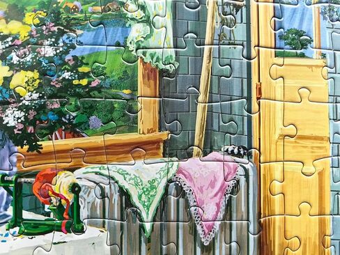 300 Piece Puzzles for Adults Large Piece - Funny Puzzle for Kids Seniors - Licensed by Joseph Burgess - Dog Gone Good Cupcakes - White Elephant Gift Exchange - Gag Gifts in Saudi Arabia