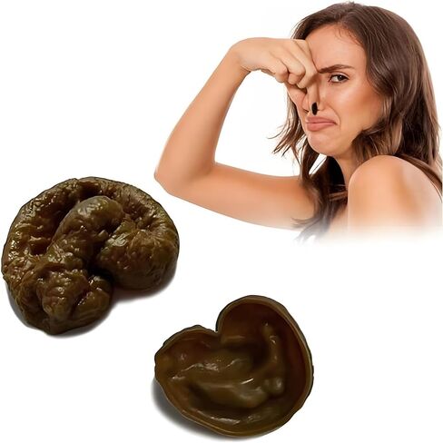 Brown Realistic Fake Poop, Prank Kit for April Fools Halloween, Perfect Hilarious Gag Gift, Novelty Floating Fake Poop Toys Realistic April Fools' Day in Kuwait