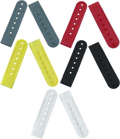 24 Pairs Snapback Extender Strap, Hat Replacement Strap, Plastic Fastener Snap Buckle for Baseball Cap Repair(7 Holes) in Saudi Arabia