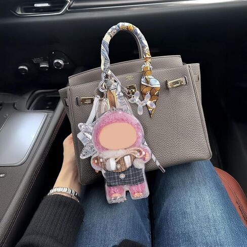 يستخدم لغطاء حافظة Labubu الواقي الشفاف، متوافق مع Labubu Have a Seat Seating Case (حامل) in Saudi Arabia