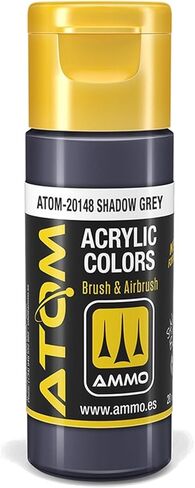AMMO of Mig Jimenez S.L Atom: Shadow Grey Acrylic Paint 20ml Bottle in Kuwait