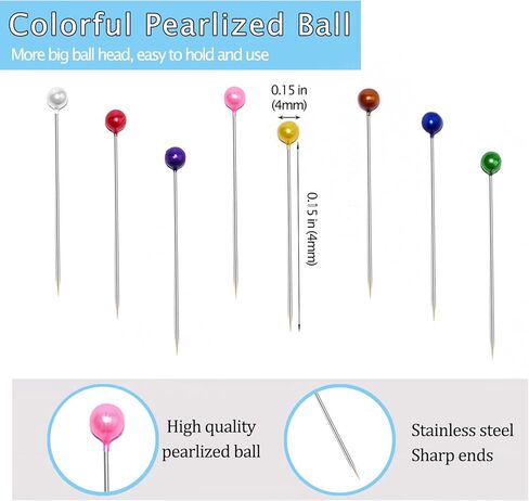 Pumpkin Shaped Pin Cushion with Metal Storage Case, Sewing Pincushion Storage Set with 100 Pearlescent Ball-tip Sewing Needles, Cute Round Needle Holder for Tailoring, Quilting, Jewelry DIY in Saudi Arabia