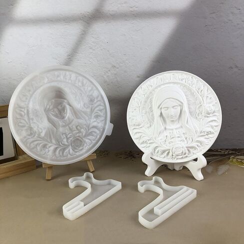 Virgin Mary Resin Molds Religious Silicone Molds for Home Decor, Catholic Gifts in Saudi Arabia