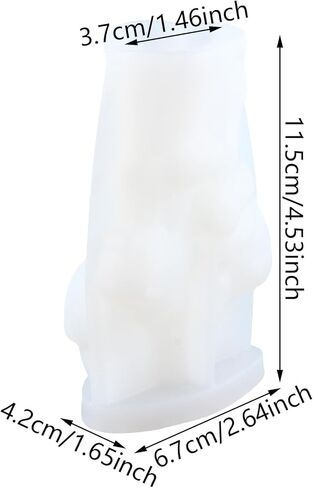 Cat Tulip Candle Mold Cat Resin Casting Silicone Molds for Candles Making Home Decorate Aromatherapy Gypsum Candles Clay Craft in Saudi Arabia