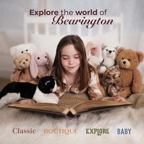 Bearington Precious Heart Penguin Stuffed Animal - Valentines Stuffed Animal with Soft Fur - Adorable Valentines Day Plush Gift for Kids and Girlfriend (Blue) in Saudi Arabia