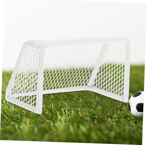 UPKOCH Mini Soccer Goal for Dollhouse Realistic Football Net for Indoor Play Miniature Settings Easy to Assemble Sports Decor Enhances Coordination Skills Fosters Team in Saudi Arabia
