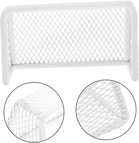 UPKOCH Mini Soccer Goal for Dollhouse Realistic Football Net for Indoor Play Miniature Settings Easy to Assemble Sports Decor Enhances Coordination Skills Fosters Team in Saudi Arabia