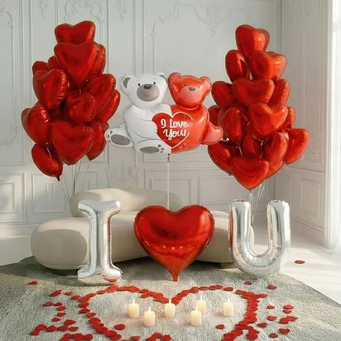 Galentine's Day Bestie Party Decorations with Red Hot Pink Heart Lips GALENTINES Letter Foil Balloons for BFF Girlfriends Valentine's Bachelorette Engagement Photo Booth Backdrop Supplies (Pink) in Saudi Arabia