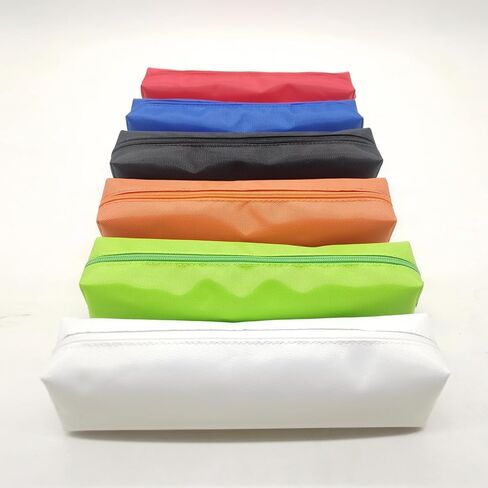 Large capacity pencil case, solid color pencil case, zipper fixed storage bag ﻿ in Saudi Arabia