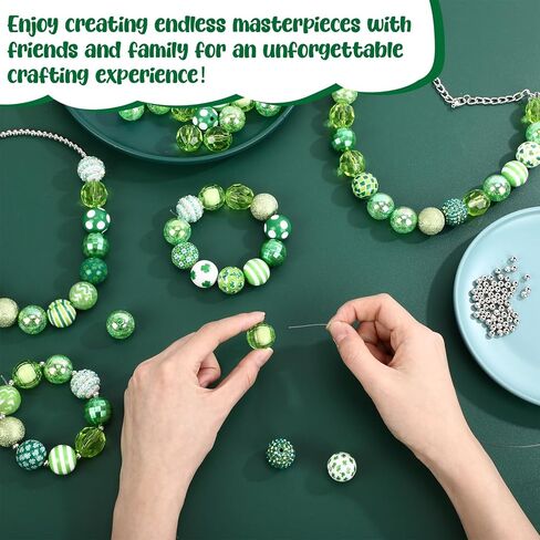100 جهاز كمبيوتر شخصى 20 ملم عيد القديس باتريك حجر الراين الزاهي الخرز السائبة كريستال شامروك الأخضر الاكريليك مكتنزة جولة حبة لقضاء عطلة DIY الحرفية المفاتيح قلادة سوار صنع المجوهرات in Kuwait
