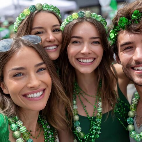 100 جهاز كمبيوتر شخصى 20 ملم عيد القديس باتريك حجر الراين الزاهي الخرز السائبة كريستال شامروك الأخضر الاكريليك مكتنزة جولة حبة لقضاء عطلة DIY الحرفية المفاتيح قلادة سوار صنع المجوهرات in Kuwait