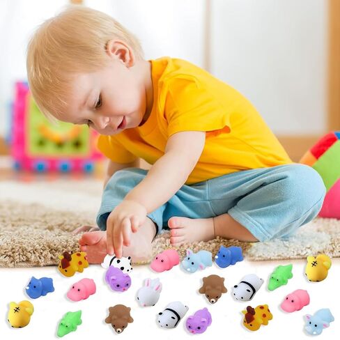 30 Packs Valentines Day Gift Cards for Kids with Stress Relief Squeeze Toys, Kids Valentine's Day School Classroom Exchange Gifts Prizes, Valentine Party Favors Supplies in Saudi Arabia